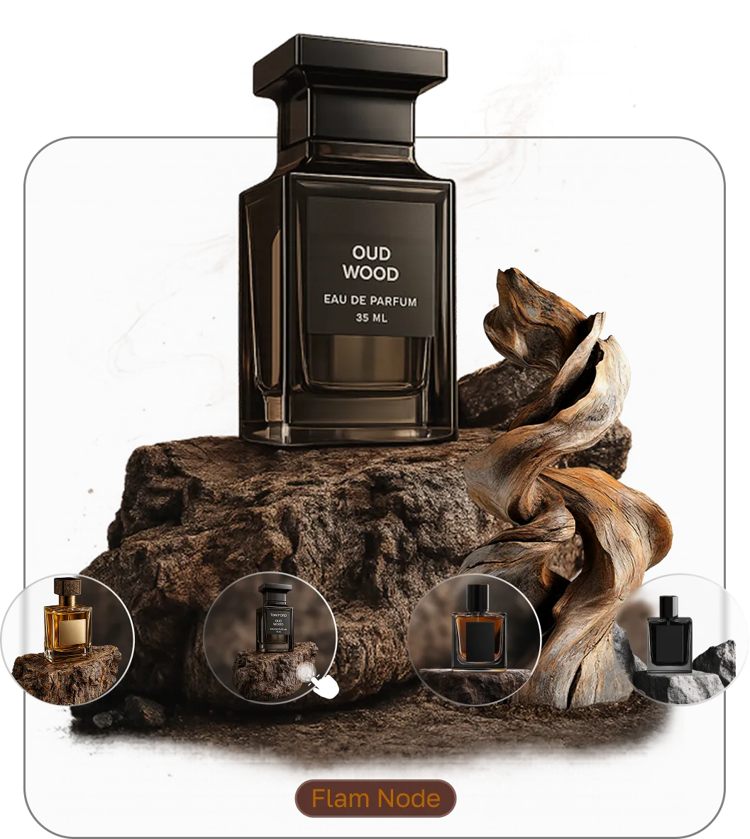 Oud Wood generated Flam output